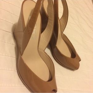 Patent sling back Michael Kors heels